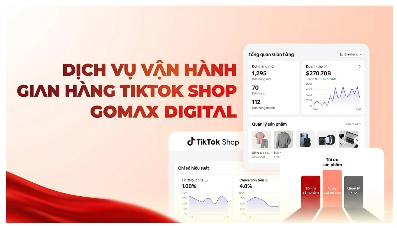 TikTok Shop không ra đơn và Giải pháp vận hành từ GoMax Digital